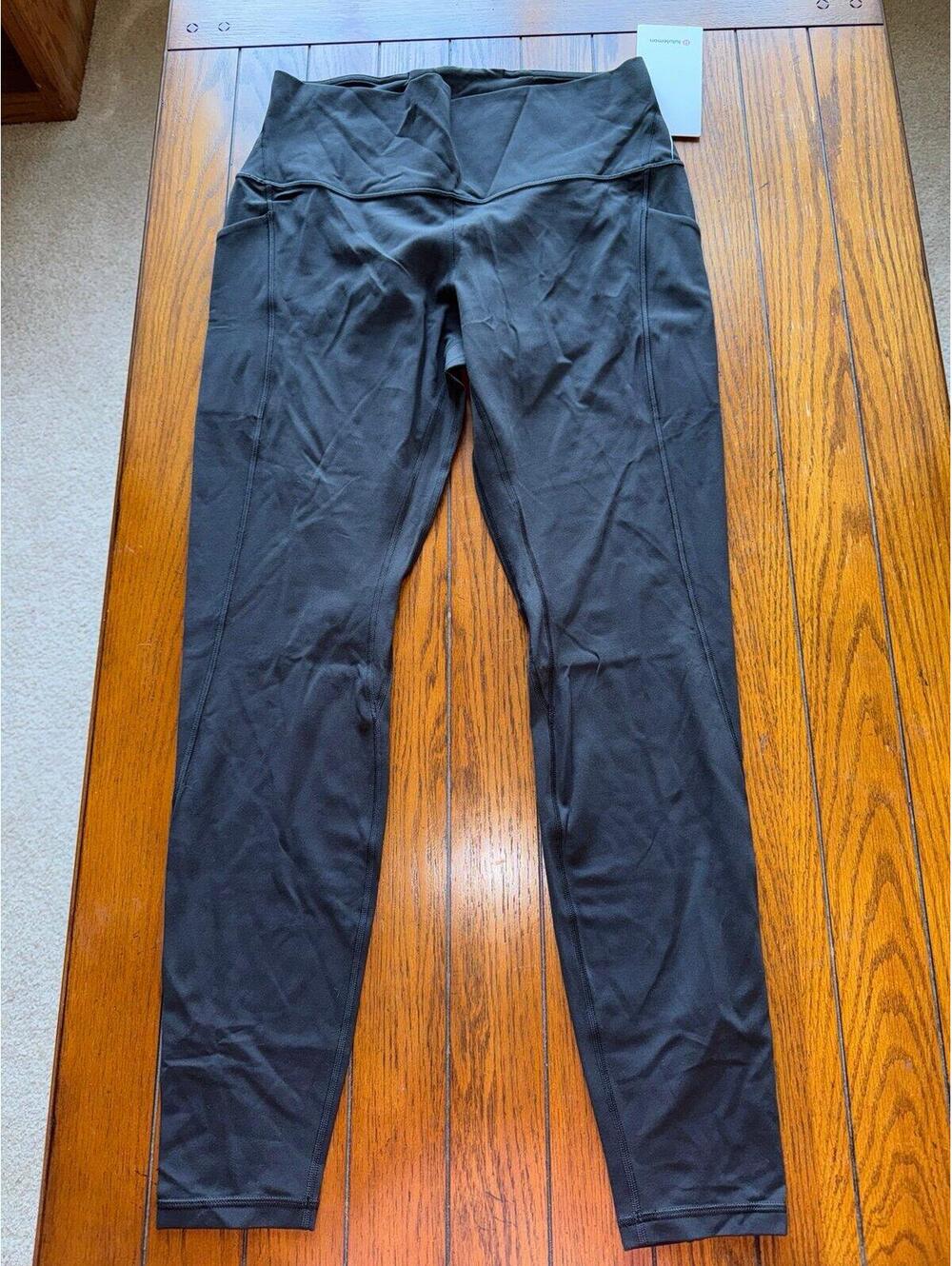 Lululemon Align With Pockets High Rise 28” Black Size 12 NWT - Picture 3 of 7